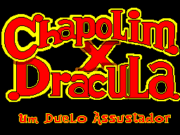 Chapolim x Dracula - Um Duelo Assustador (Brazil) Title Screen